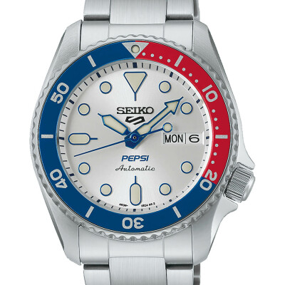 Montre Seiko 5 Sports "Pepsi" Automatic Édition Limitée SRPL99K1