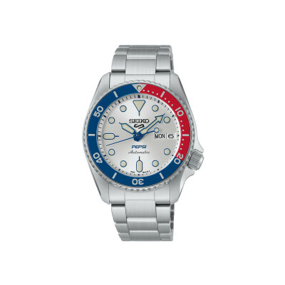 Montre Seiko 5 Sports "Pepsi" Automatic Édition Limitée SRPL99K1