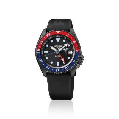 Montre Seiko 5 Sports "Pepsi" GMT Édition Limitée SSK047K1