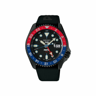 Montre Seiko 5 Sports "Pepsi" GMT Édition Limitée SSK047K1
