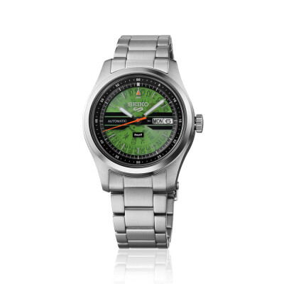 Montre Seiko 5 Sports HUF Green Édition Limitée SRPM09K1