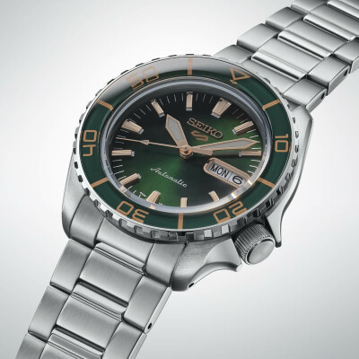 Montre Seiko 5 Sports SKX Series SNZH Tweed Green HDB005K1