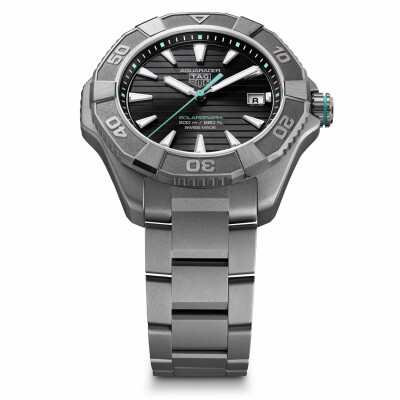 Montre TAG Heuer Aquaracer Professional 200 Solargraph 40mm Titanium