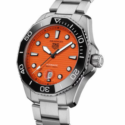 TAG Heuer Aquaracer Professional 300 Date "Orange Diver" Automatic 43mm watch