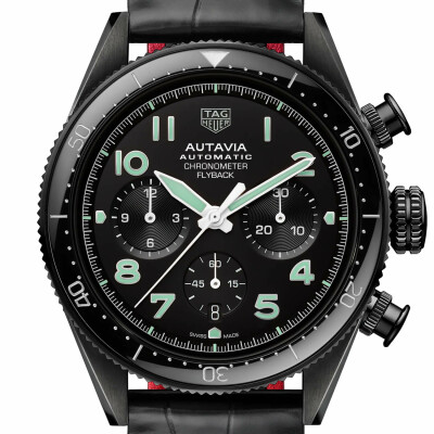 TAG Heuer Autavia Flyback Automatic Chronograph Chronometer 42mm watch