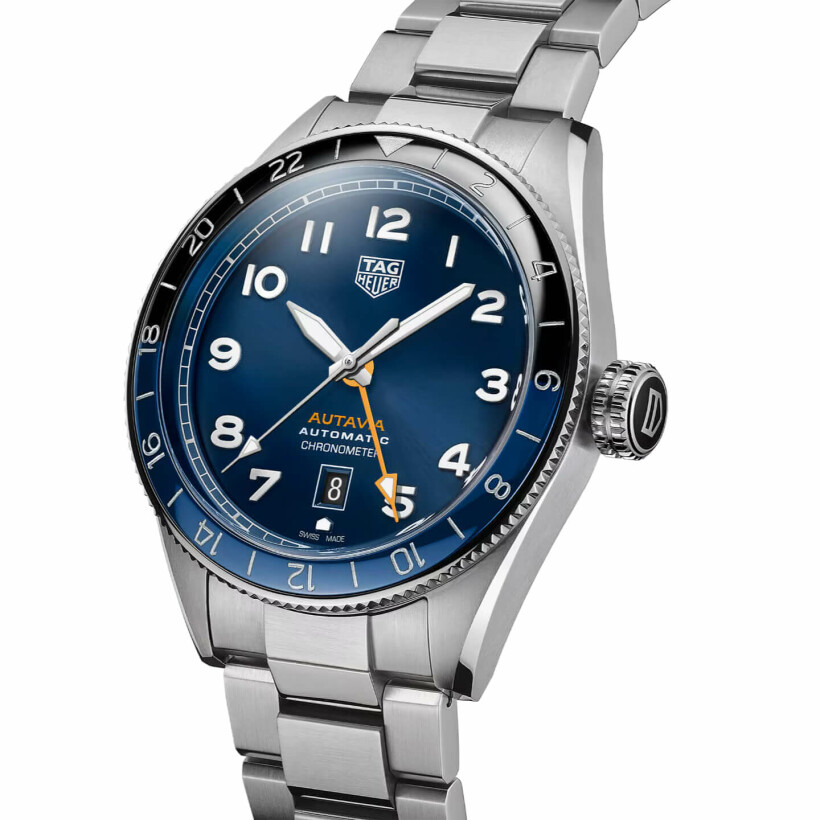 Montre TAG Heuer Autavia GMT C.O.S.C. Automatic 42mm