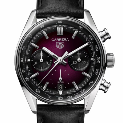 TAG Heuer Carrera Chronograph Purprle Automatic 39mm watch