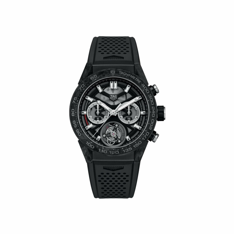 Montre TAG Heuer Carrera Chronograph Tourbillon Titane Carbone