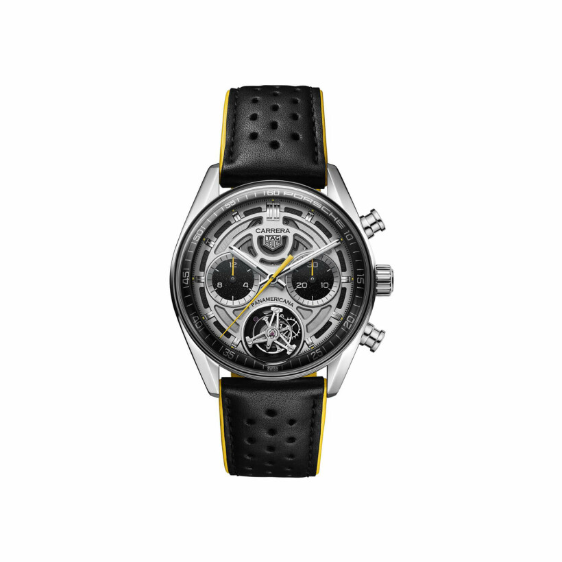 TAG Heuer Carrera Chronograph Tourbillon x Porsche Panamericana Limited Edition watch