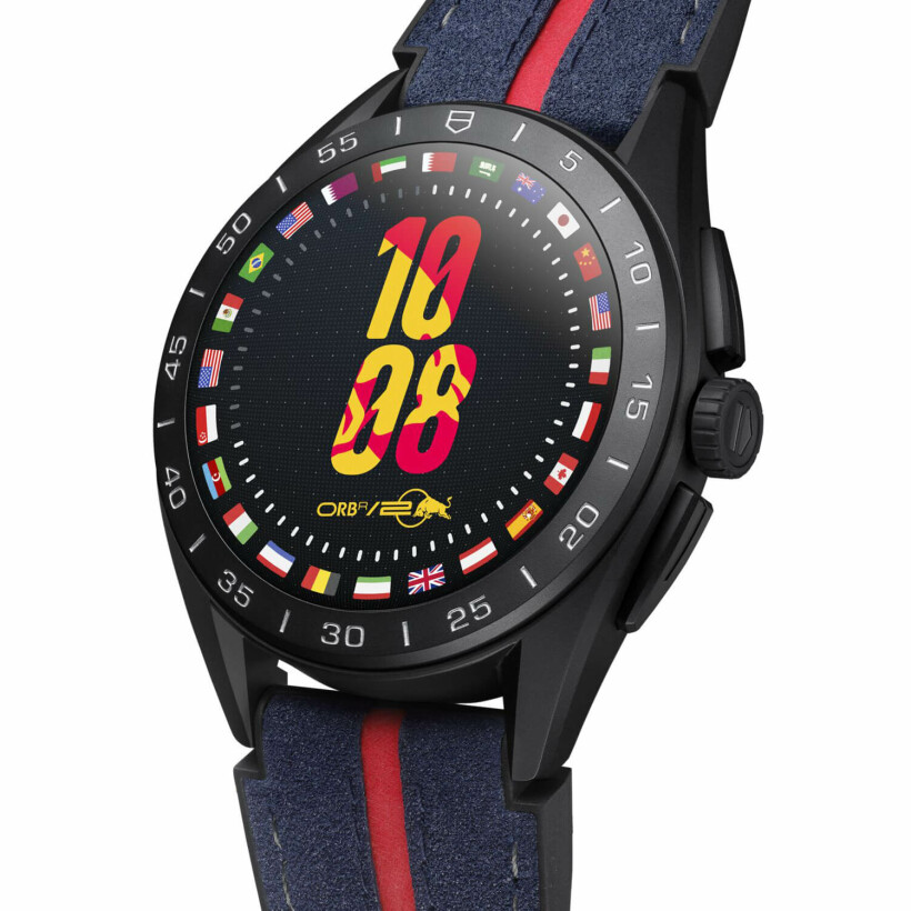 Montre TAG Heuer Connected Calibre E4 X Oracle Red Bull Racing Edition