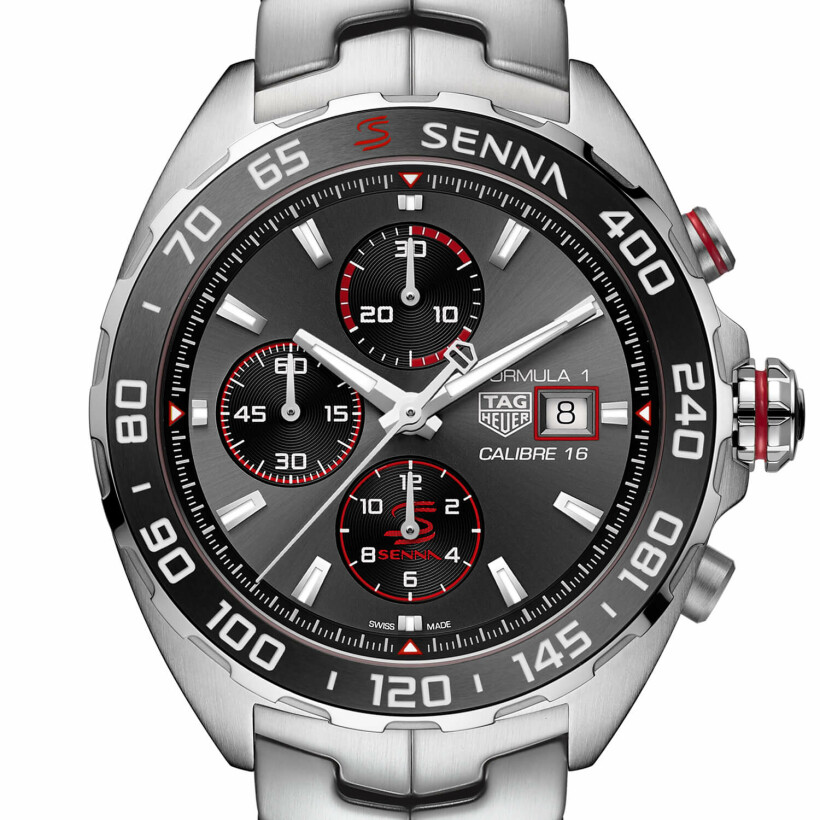 Montre TAG Heuer Formula 1 Chronograph x Senna Automatic 44mm