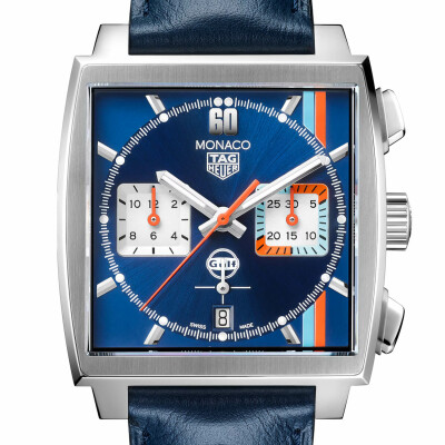 TAG Heuer Monaco Chronograph x Gulf Automatic 39mm watch