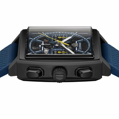 Montre TAG Heuer Monaco Chronograph Dark Blue Skeleton Automatic 39mm