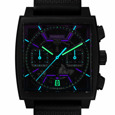 Montre TAG Heuer Monaco Rainbow Chronograph Édition Limitéee