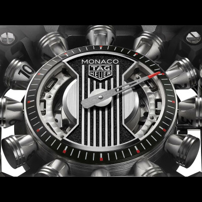 Montre TAG Heuer Monaco Speed 12 Édition Limitée WBW2180.FT8133