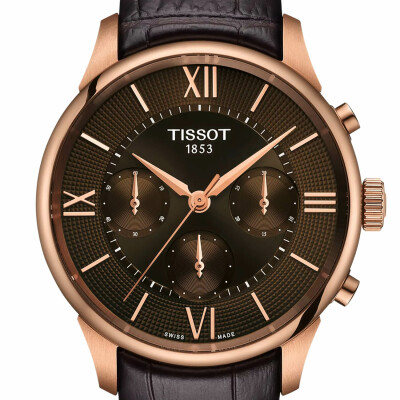 Montre Tissot T-Classic Chemin Des Tourelles Chronographe Automatique 42mm