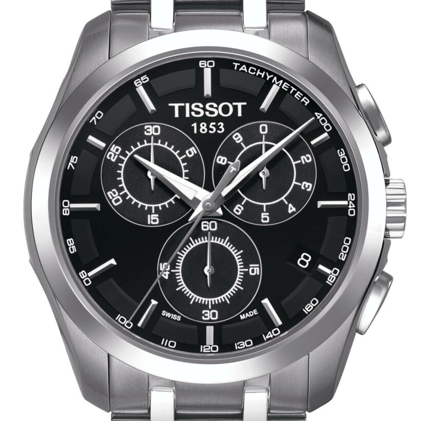 Montre Tissot T-Classic Couturier Chronograph T0356171105100