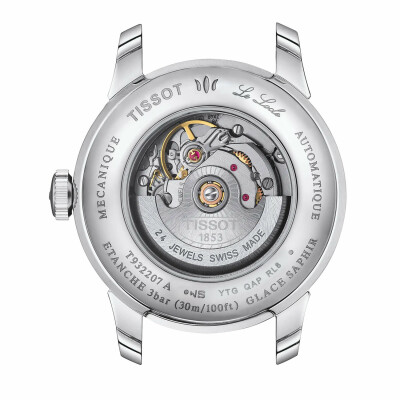 Montre Tissot T-Classic Le Locle Automatic Lady 29mm Gold Bezel