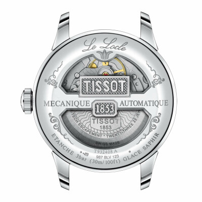 Montre Tissot T-Classic Le Locle COSC 39mm Lunette Or 18K