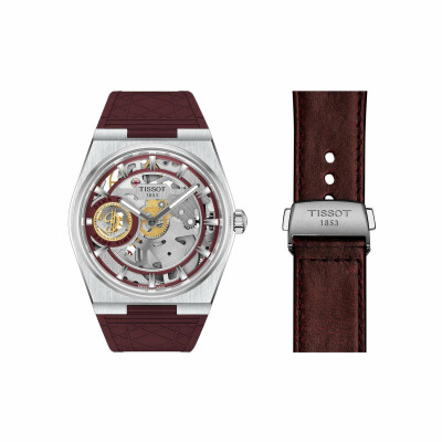 Montre Tissot PRX Skeleton x Damian Lillard Édition Spéciale T1374051737100