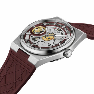 Montre Tissot PRX Skeleton x Damian Lillard Édition Spéciale T1374051737100
