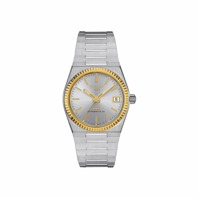 Tissot T-Classic PRX Powermatic 80 Steel & 18K Gold Bezel watch