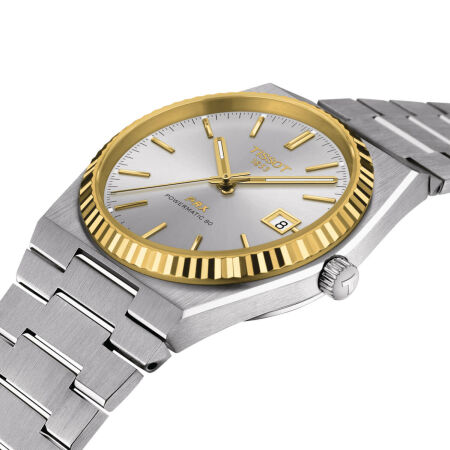 Tissot T-Classic PRX Powermatic 80 Steel & 18K Gold Bezel watch