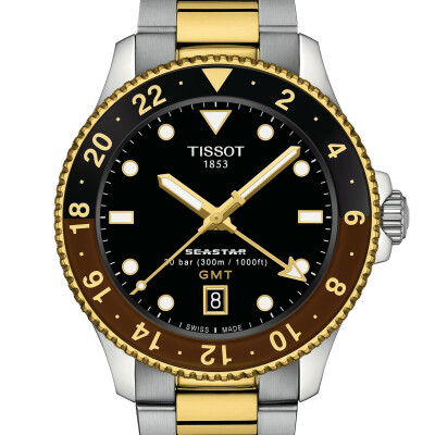 Tissot T-Sport Seastar 1000 Quartz GMT watch