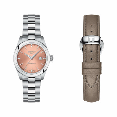 Montre Tissot T-My Lady Automatic avec deux bracelets interchangeables