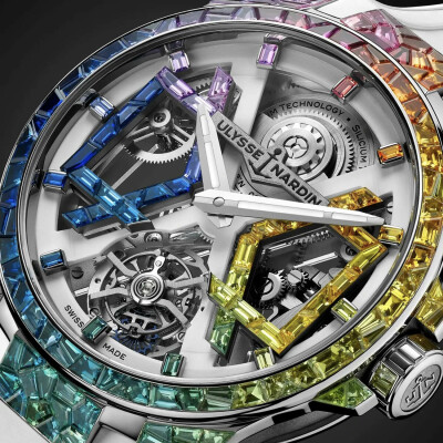 Montre Ulysse Nardin Blast Sparkling Rainbow Édition Limitée