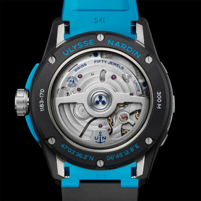 Montre Ulysse Nardin Diver NET Azure 44mm