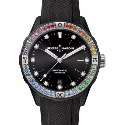 Montre Ulysse Nardin Diver Rainbow 39mm Édition Limitée