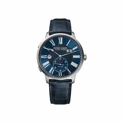 Montre Ulysse Nardin Marine Torpilleur Dual Time 44mm