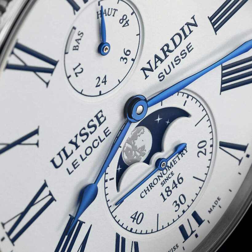 Montre Ulysse Nardin Marine Torpilleur Moonphase 42mm Édition Limitée