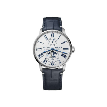 Montre Ulysse Nardin Marine Torpilleur Moonphase 42mm Édition Limitée