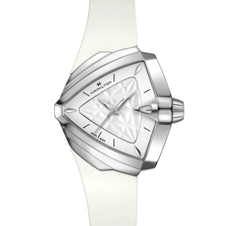 Montre Hamilton Ventura S Quartz blanc