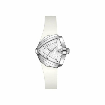 Montre Hamilton Ventura S Quartz blanc