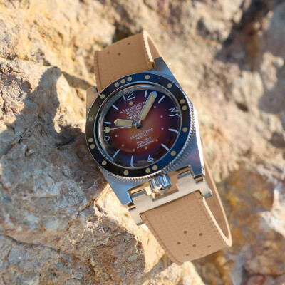 Montre ZRC 1904 Grands Fonds GF 38 Héritage "Smoke" 39mm
