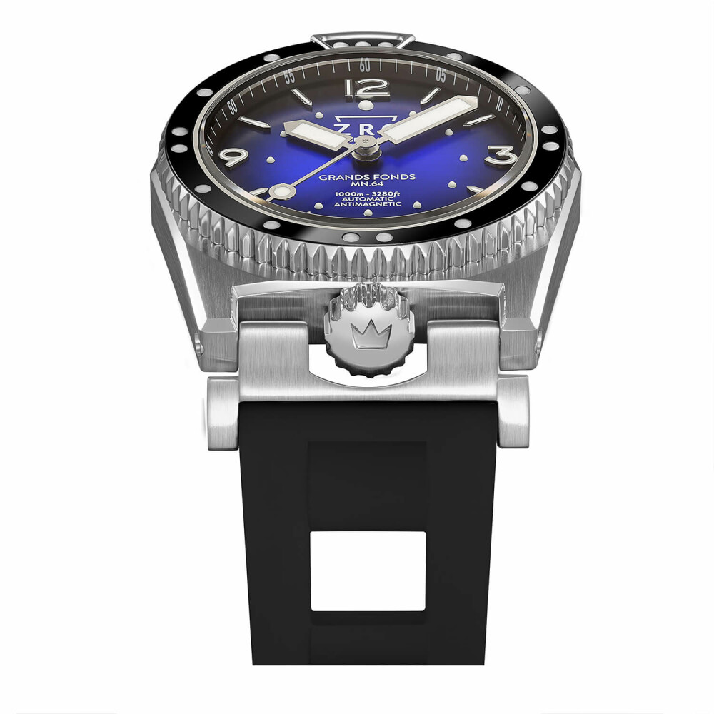 Bracelet Caoutchouc EPDM ZRC Grands Fonds 1904 - Vert - Largeur 24 Mm - Neuf Avec étiquettes