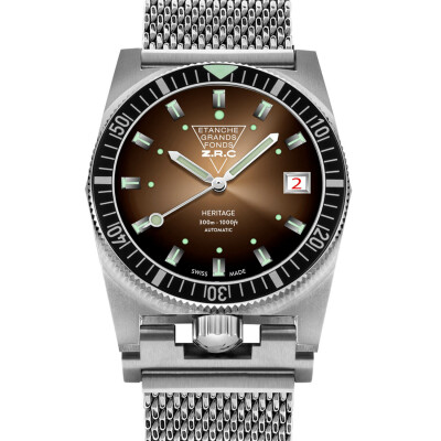 Montre ZRC 1904 Grands Fonds Héritage Chestnut™ 39mm