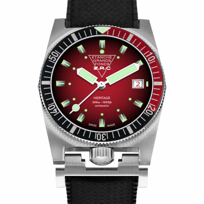 Montre ZRC 1904 Grands Fonds Héritage Crimson™ 39mm