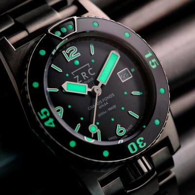 Montre ZRC 1904 Grands Fonds MN64 Full Titane 41.5mm