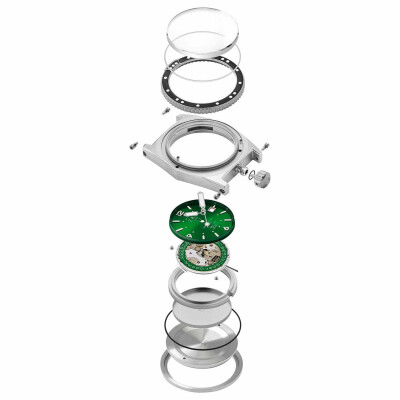 Montre ZRC 1904 Grands Fonds Iridium™ - Metal
