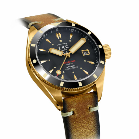 Montre ZRC 1904 SECURICODE Réédition Diver 300 Bronze Édition Limitée