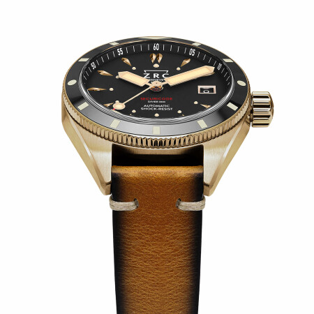 Montre ZRC 1904 SECURICODE Réédition Diver 300 Bronze Édition Limitée