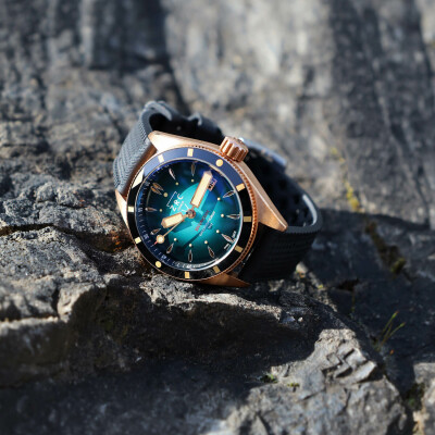 Montre ZRC 1904 SECURICODE Bronze Opération TORCH 1942 Édition Limitée