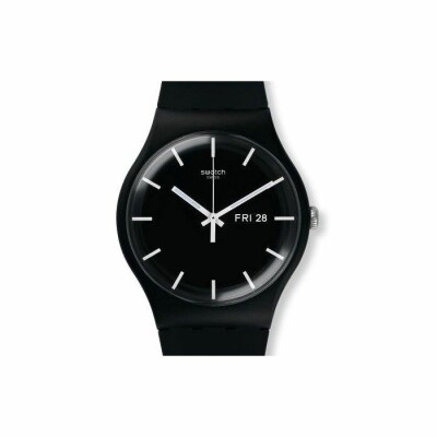 Montre Swatch Power Tracking  Mono Black