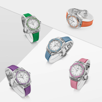 Montre Hublot Big Bang One Click Joyful Steel Purple