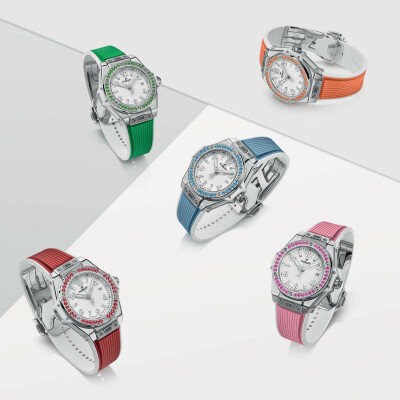 Hublot Big Bang One Click Joyful Steel Apple Green watch