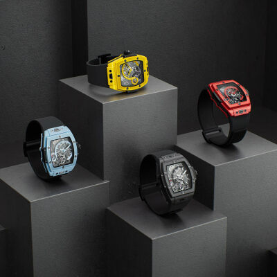 Montre Hublot Spirit of Big Bang Tourbillon 5-Day Power Reserve Black Magic